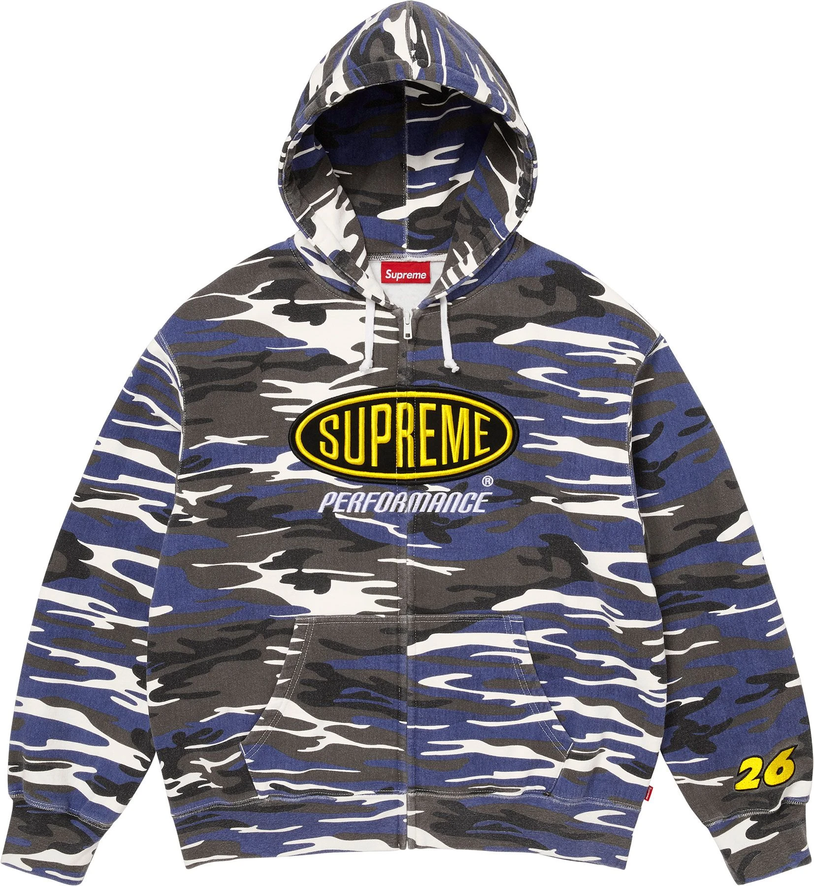 Performance Zip Up Hooded Sweatshirt colorway 2