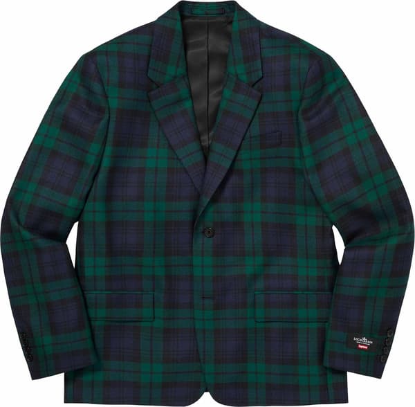 Plaid Wool Suit - Tartan (front)
