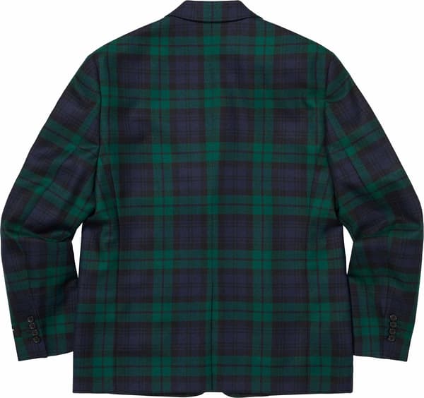 Plaid Wool Suit - Tartan (detail)