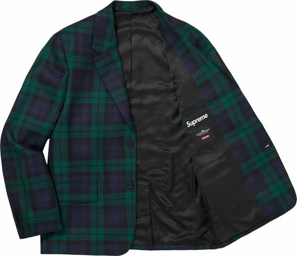 Plaid Wool Suit - Tartan (detail)