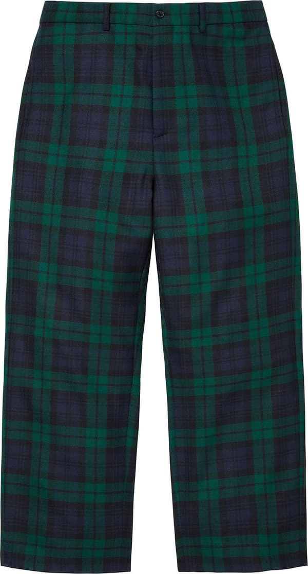 Plaid Wool Suit - Tartan (detail)