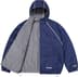 Polartec® Reversible Hooded Track Jacket - Navy (detail)