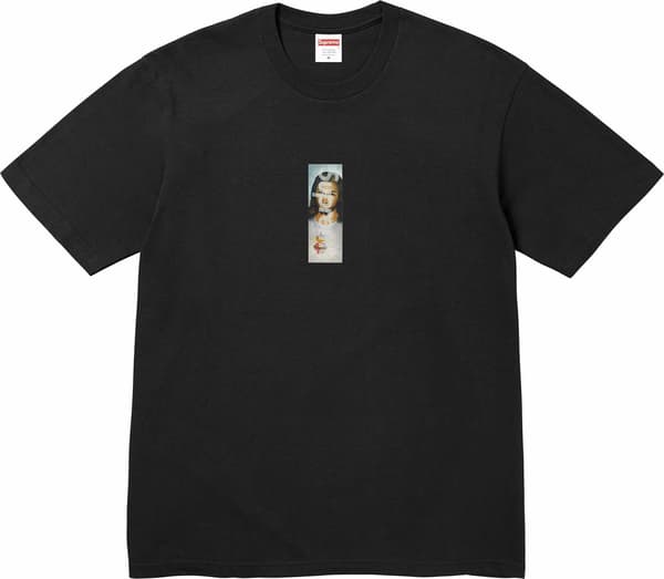 Prayer Card Box Logo Tee - Black (front)
