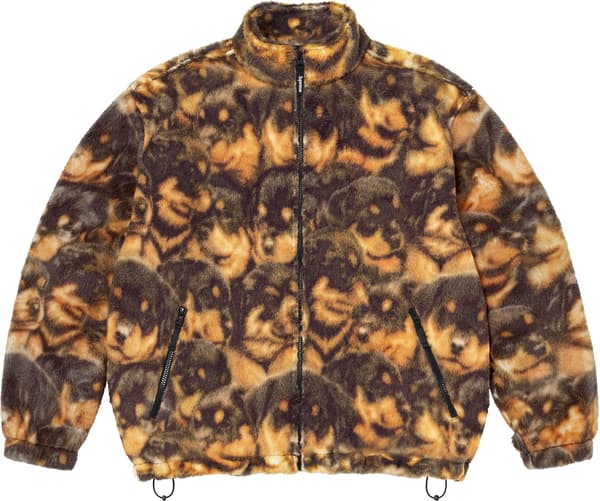 Puppies Fleece Jacket - Multicolor (front)
