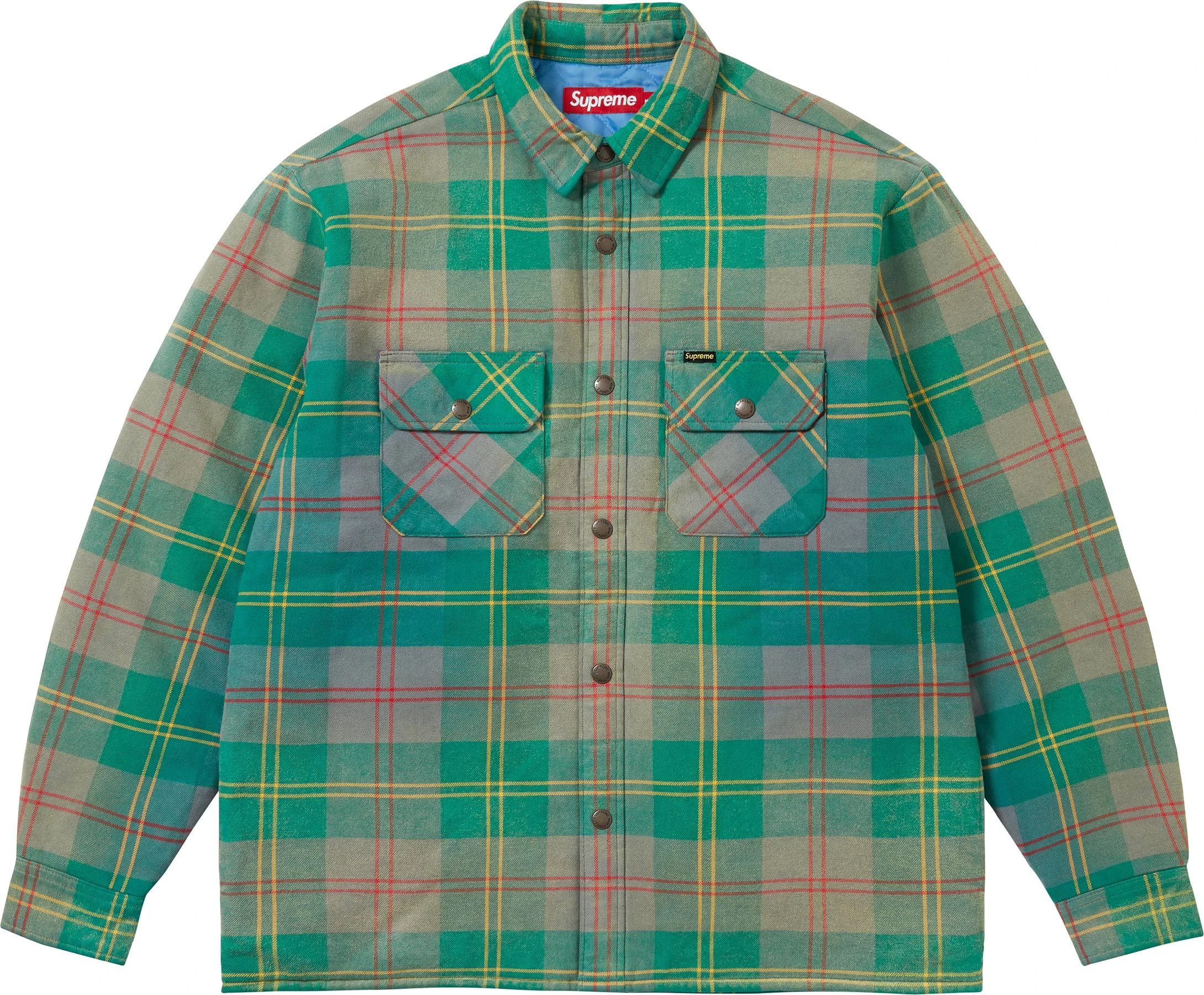 Quilted Lined Flannel Snap Shirt colorway 2