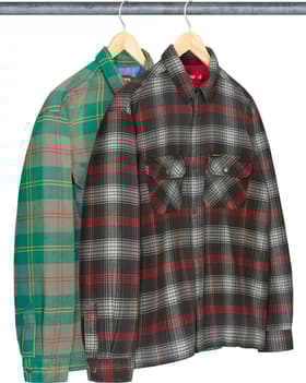 Quilted Lined Flannel Snap Shirt