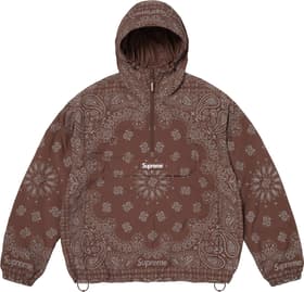 Reflective Bandana Anorak Brown