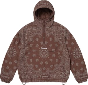 Reflective Bandana Anorak Brown