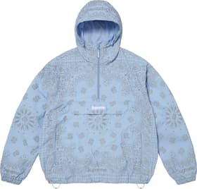 Reflective Bandana Anorak Light Blue