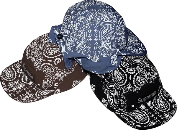 Reflective Bandana Sunshield Camp Cap - Group Shot