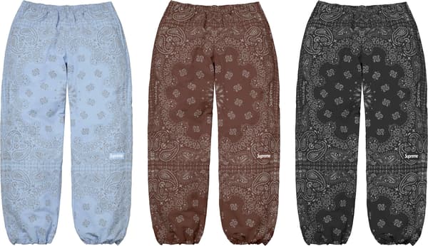 Reflective Bandana Track Pant - Group Shot