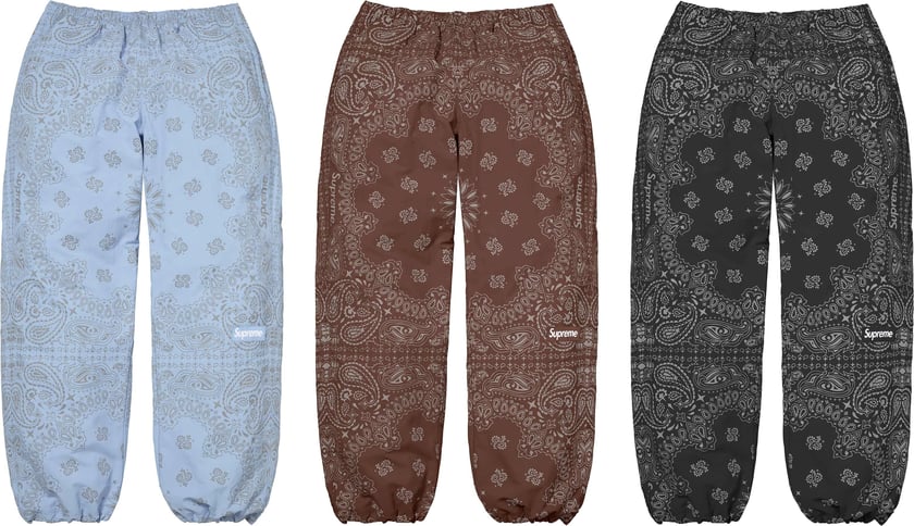 Reflective Bandana Track Pant