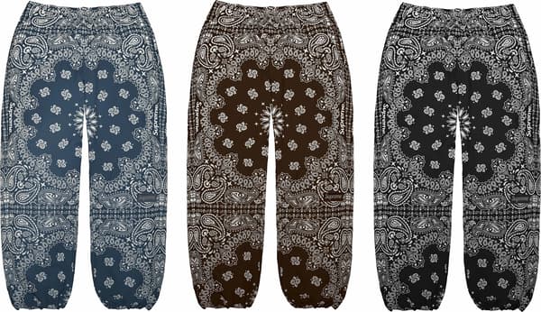 Reflective Bandana Track Pant - Group Shot