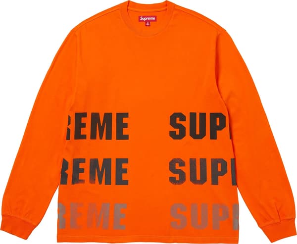 Reflective L/S Top - Orange (front)
