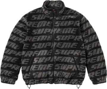 Repeat Jacquard Fleece Jacket