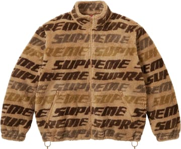 Repeat Jacquard Fleece Jacket