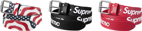 Repeat Leather Belt - Group Shot