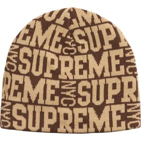 Reversible Camo Beanie Brown
