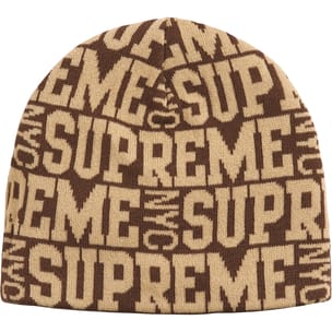 Reversible Camo Beanie Brown
