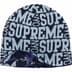 Reversible Camo Beanie - Brown (front)