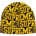 Reversible Camo Beanie - Red (front)