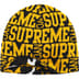 Reversible Camo Beanie - Red (front)