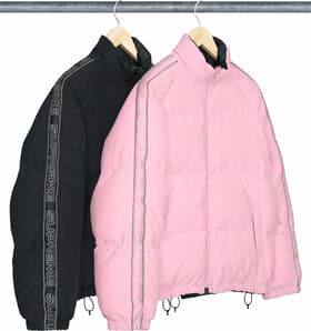 Reversible Reflective Down Puffer Jacket