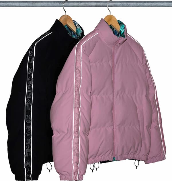 Reversible Reflective Down Puffer Jacket - Group Shot