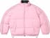 Reversible Reflective Down Puffer Jacket - Pink (front)