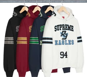 Rhinestone Eagle Hooded Sweatshirt