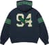 Rhinestone Eagle Hooded Sweatshirt - Navy (detail)