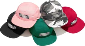 Rhinestone Label Camp Cap