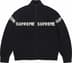 Ribbed Zip Up Sweater - Black (front)