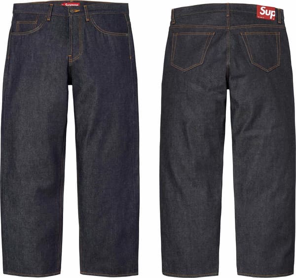 Rigid Loose Fit Selvedge Jean - Rigid Indigo (front)