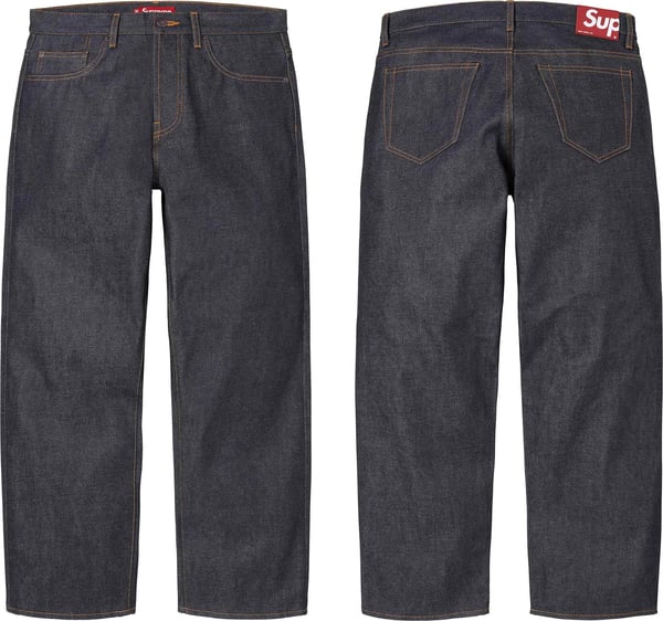 Rigid Loose Fit Selvedge Jean - Rigid Indigo (front)