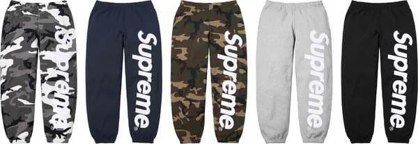 Satin Appliqué Sweatpant - Group Shot