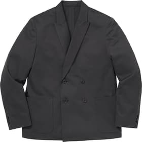 Sea Island Cotton Suit Black