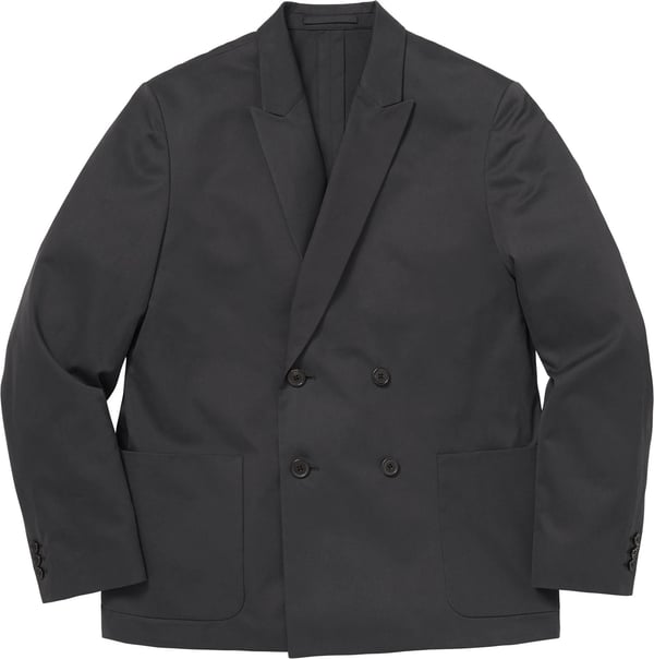 Sea Island Cotton Suit - Black (front)