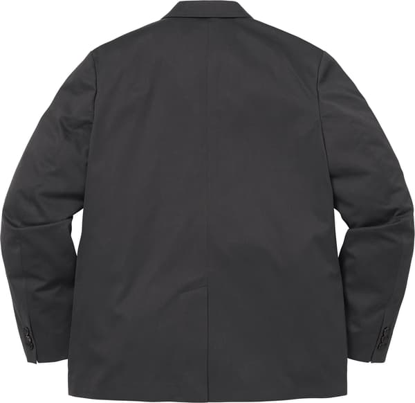 Sea Island Cotton Suit - Black (detail)