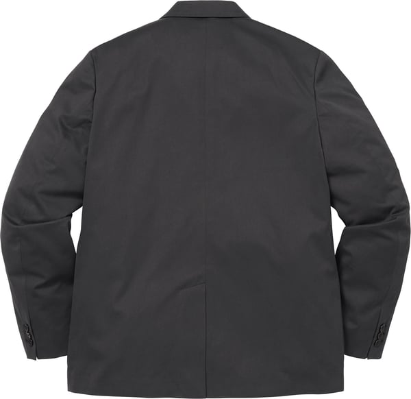 Sea Island Cotton Suit - Black (detail)