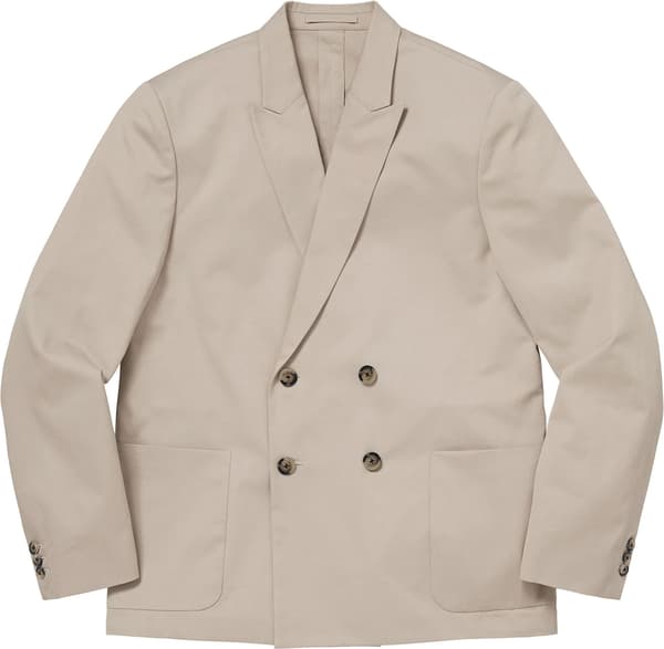 Sea Island Cotton Suit - Stone (front)