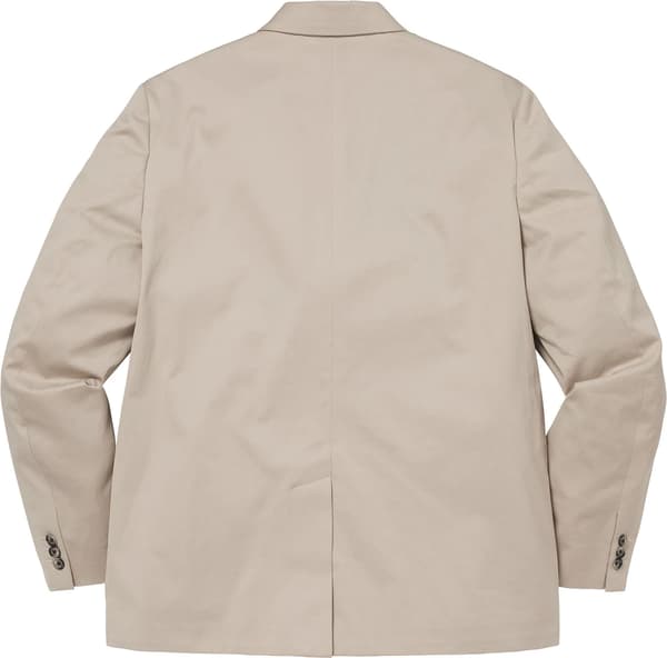 Sea Island Cotton Suit - Stone (detail)