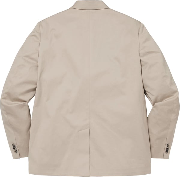 Sea Island Cotton Suit - Stone (detail)