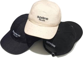 Sequin Denim Classic Logo 6-Panel