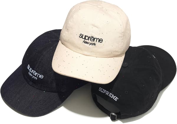 Sequin Denim Classic Logo 6-Panel - Group Shot
