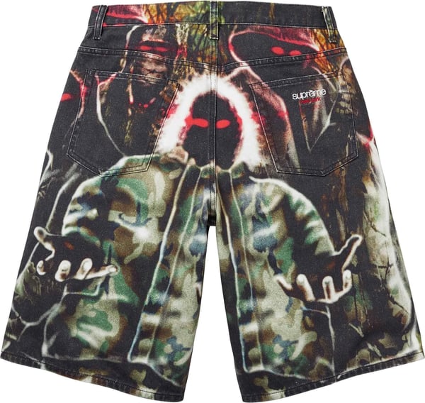 Shadows Baggy Denim Short - Multicolor (detail)