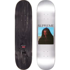 Sith Skateboard Silver - 8.375" x 32.125"