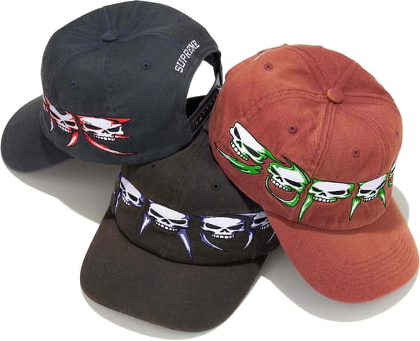 Skulls Spellout 6-Panel - Group Shot