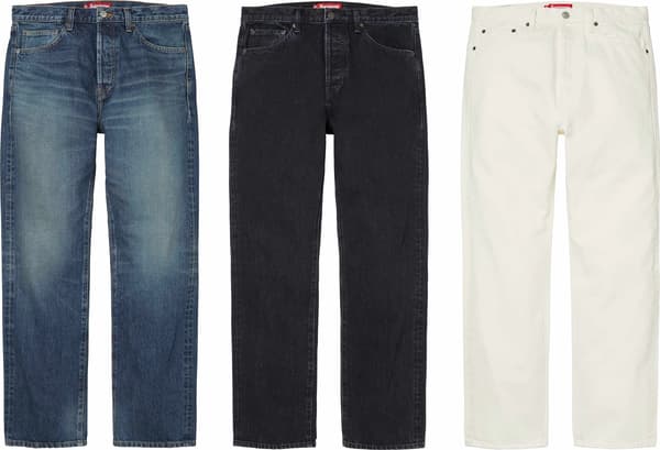Slim Straight Selvedge Jean - Group Shot