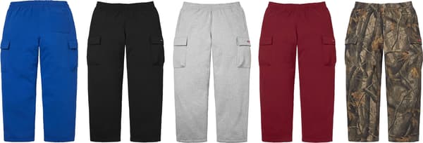 Small Box Cargo Sweatpant - Group Shot